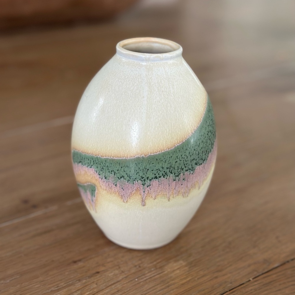 Vintage San Pacific SP San Francisco Ceramic Pottery Vase